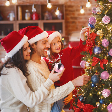 Relaxdays Weihnachtskugeln im 100er Set