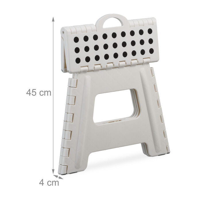 Relaxdays Klapphocker faltbar L