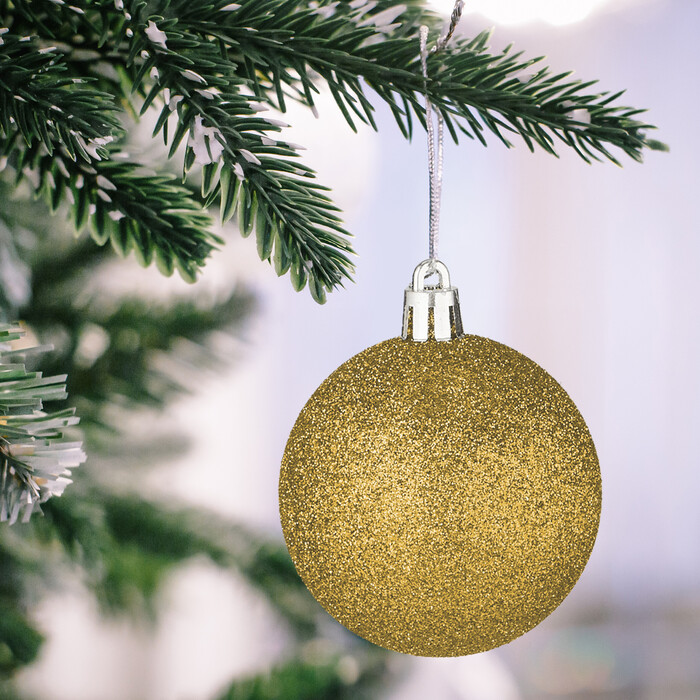 Relaxdays Weihnachtskugeln im 101er Set