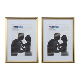 Relaxdays Bilderrahmen 2er Set 13 x 18 cm