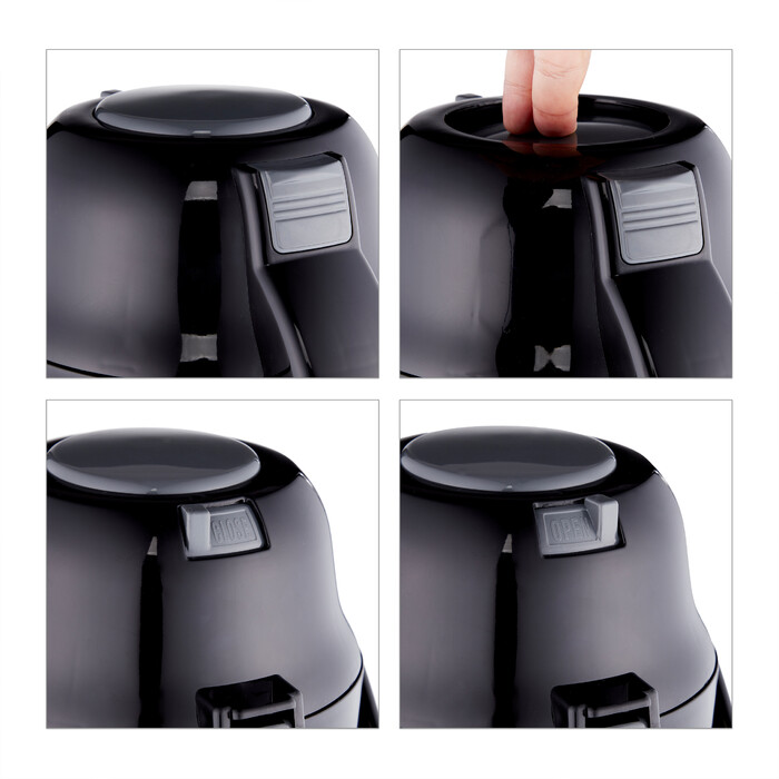 Relaxdays Kaffee Pumpkanne 2,2 Liter