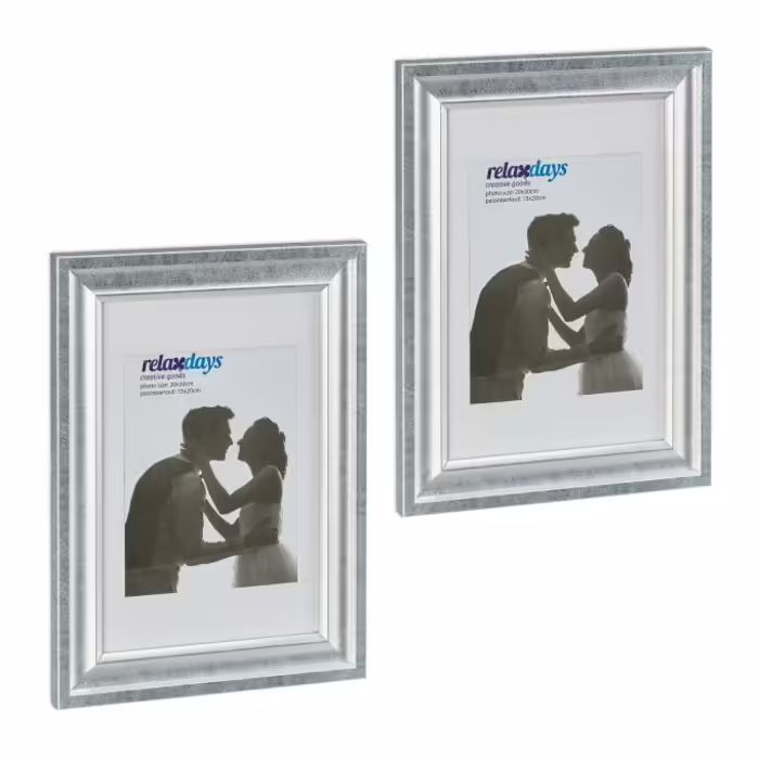 Relaxdays Bilderrahmen 20x30 cm 2er Set
