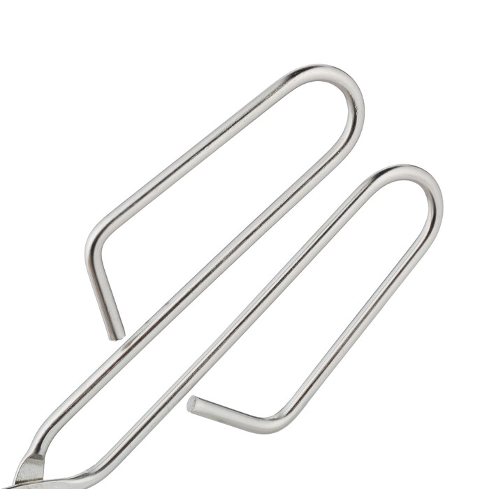 Relaxdays Edelstahl Grillzange im 3er Set