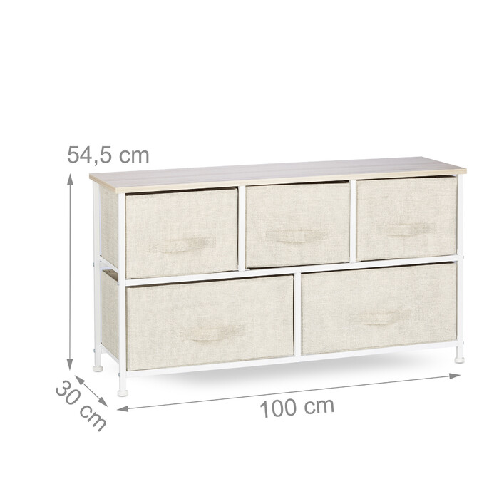 Relaxdays Regalsystem verschiedene Varianten beige
