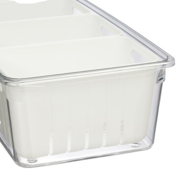 Relaxdays Kühlschrank Organizer 4er Set