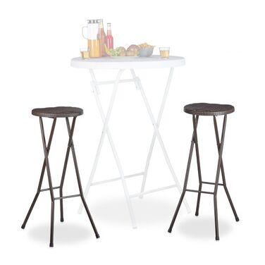 Relaxdays Barhocker klappbar BASTIAN