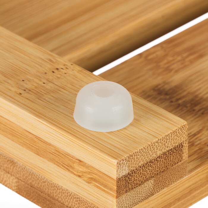 Relaxdays Bambus Badematte natur