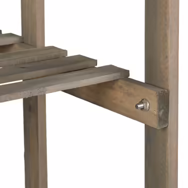 Relaxdays Blumenregal Holz 5 Ebenen