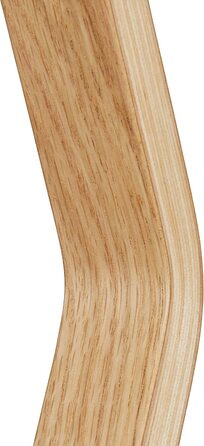 Relaxdays Herrendiener, für Anzug & Hose, Holz Metall Mix, Schlafzimmer, Kleiderbutler, HBT 107 x 48 x 20 cm, weiß/Natur