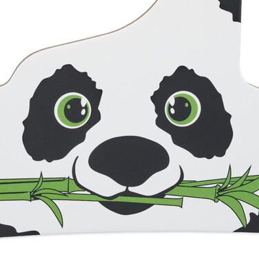 Relaxdays 20er Set Kinderkleiderbügel Panda