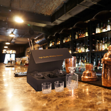 Relaxdays 5-tlg. Whisky Set