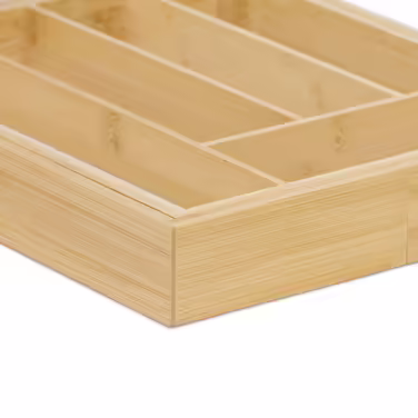 Relaxdays Ausziehbarer Besteckkasten