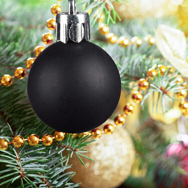 Relaxdays Weihnachtskugeln 100er Set