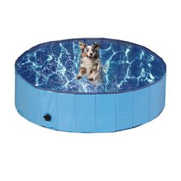 Relaxdays Blauer Hundepool