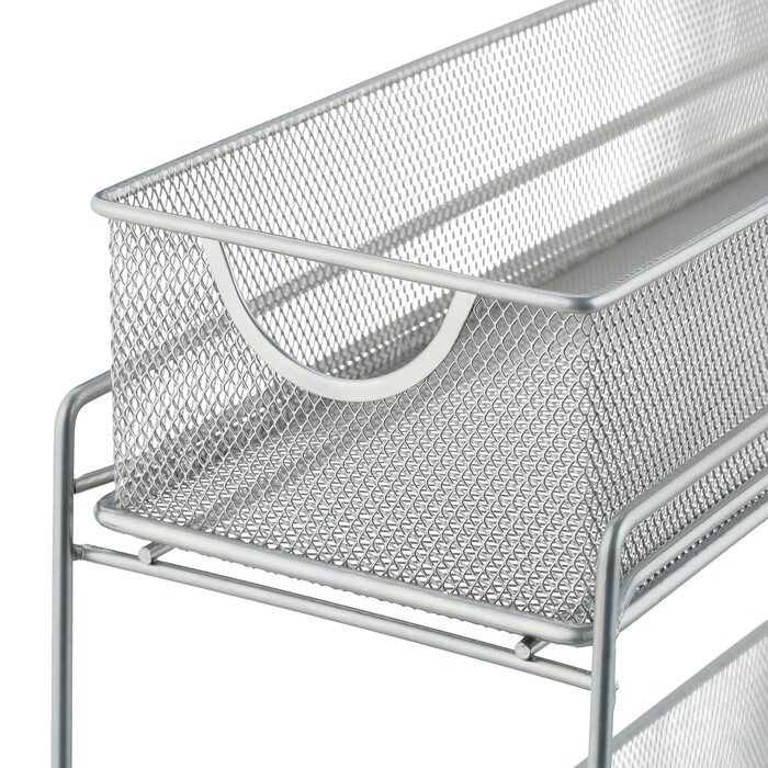 Relaxdays Metall Küchenschrank Organizer