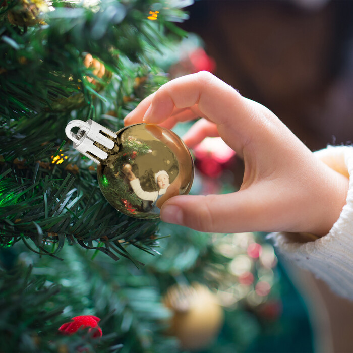 Relaxdays Weihnachtskugeln im 96er Set