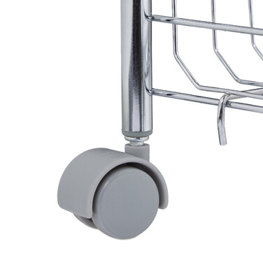 Relaxdays Rollregal aus Metall
