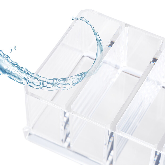 Relaxdays Make Up Organizer mit 8 Fächern